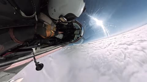 Incredible Footage from Mig-29 Fighter Pilot