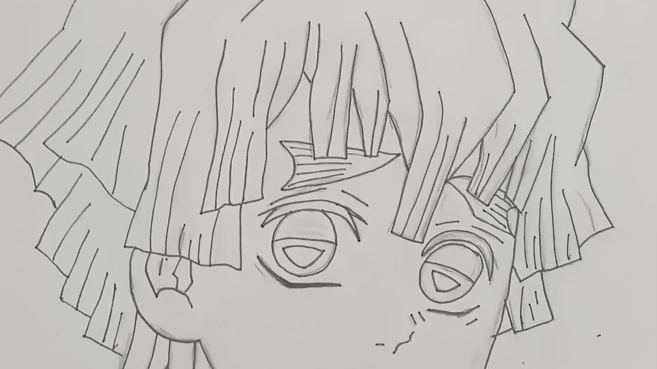 Zenitsu Drawing #reels #shorts #zenitsu