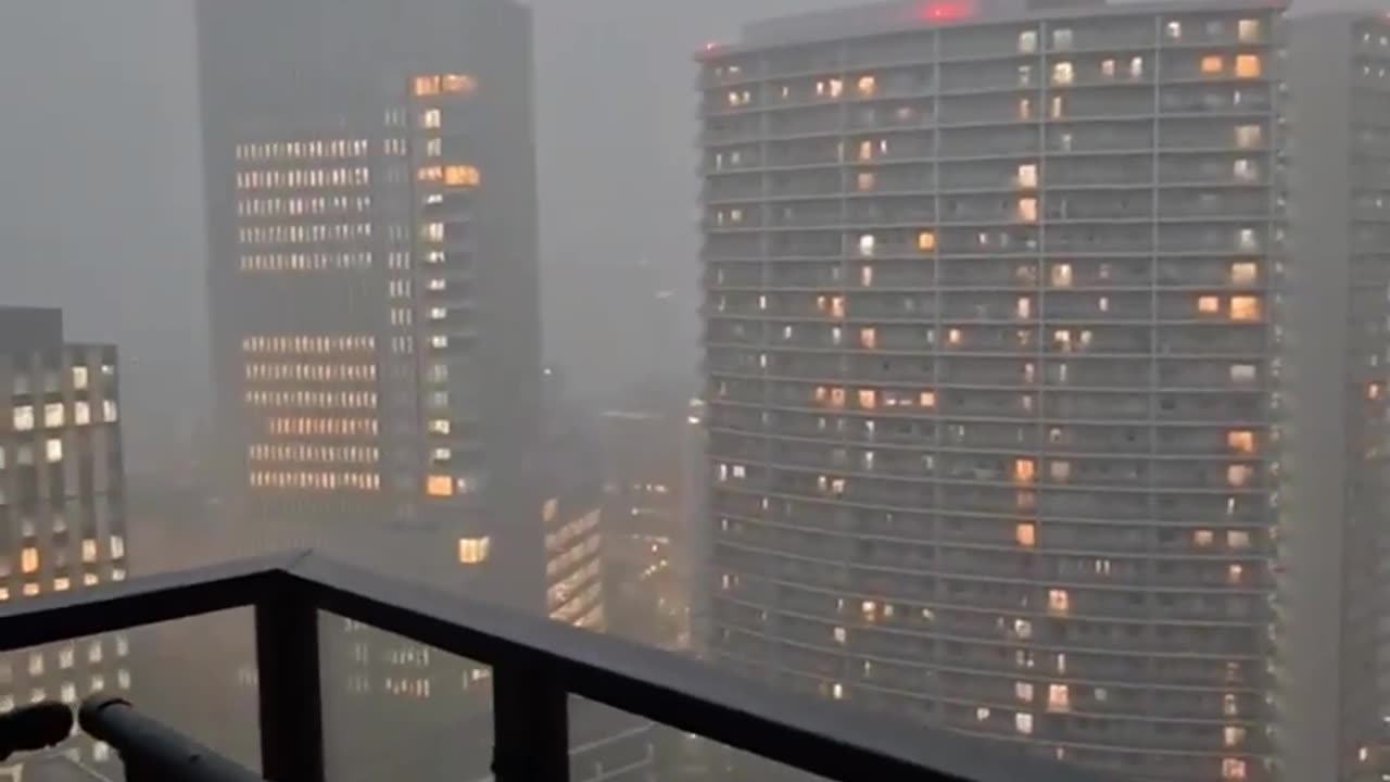 Tokyo transforms into Silent Hill as heavy rain triggers flood alarms
