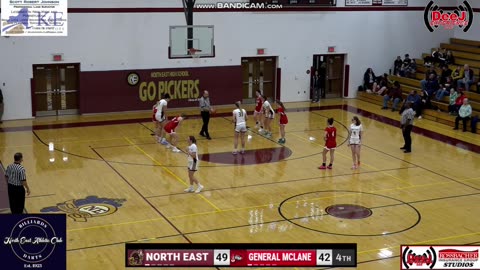 DECEMBER 2 2025 PIAA D-10 GIRLS BASKETBALL: NORTH EAST VS GENERAL MCLANE PART 16