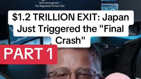 THE 1.2 TRILLION EXIT - JAPAN JUST TRIGGED THE 'FINAL CRASH' #fyp #viralshorts #viralvídeos