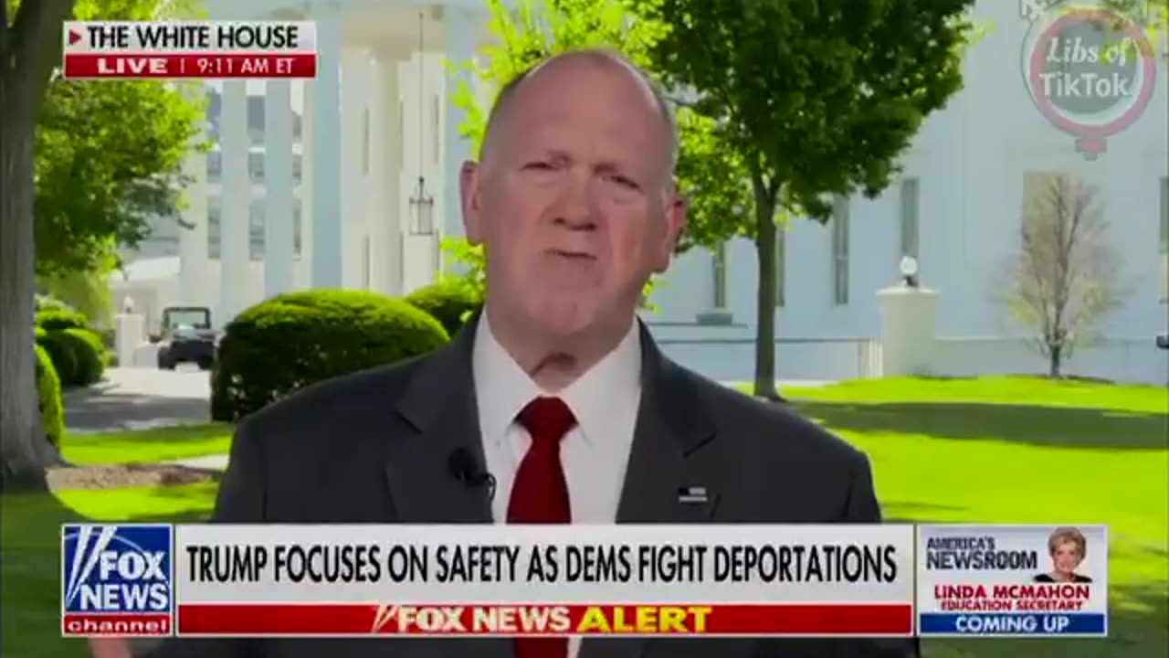 Tom Homan: "We Are Spoiling Their Plans to Have Future Democratic Voters"