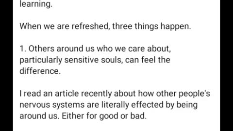 Me Time Needs To Be Scheduled