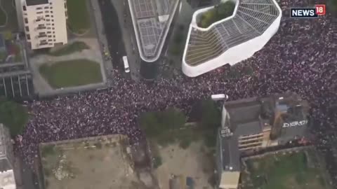 According to police accounts, more than three million patriots gathered on the streets of London