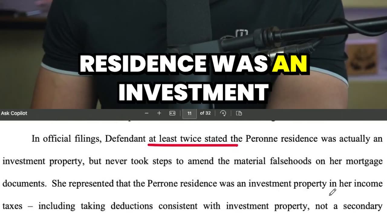 Mortgage vs Taxes CAUGHT Letitia James