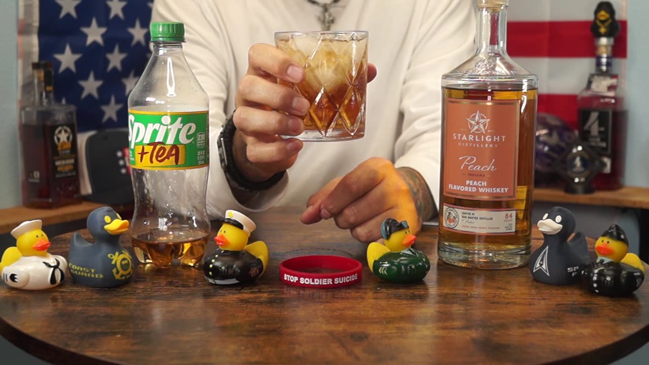 Grady Osborn - Starlight Distilling Peach Whiskey & Sprite + Tea