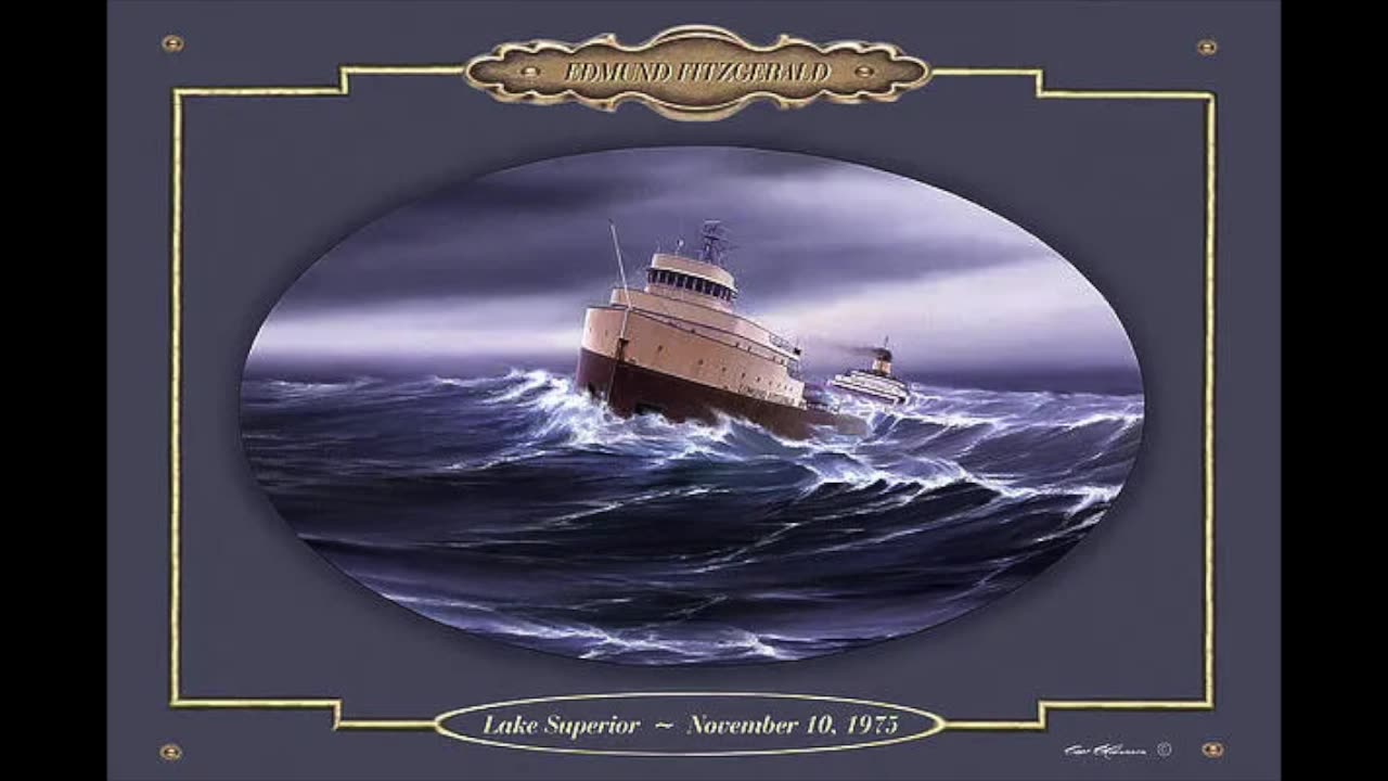 The Wreck of the Edmund Fitzgerald - Sung by Paul Adams