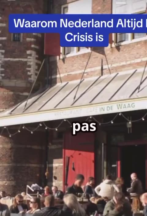IN NEDERLAND ONTSTAAT EEN CRISIS ALTIJD SPONTAAN OM ANGST, PANIEK EN ONRUST TE VEROORZAKEN!