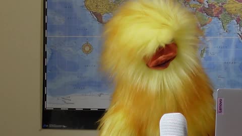 Henrietta gets sick while delivering report on Mark Carney