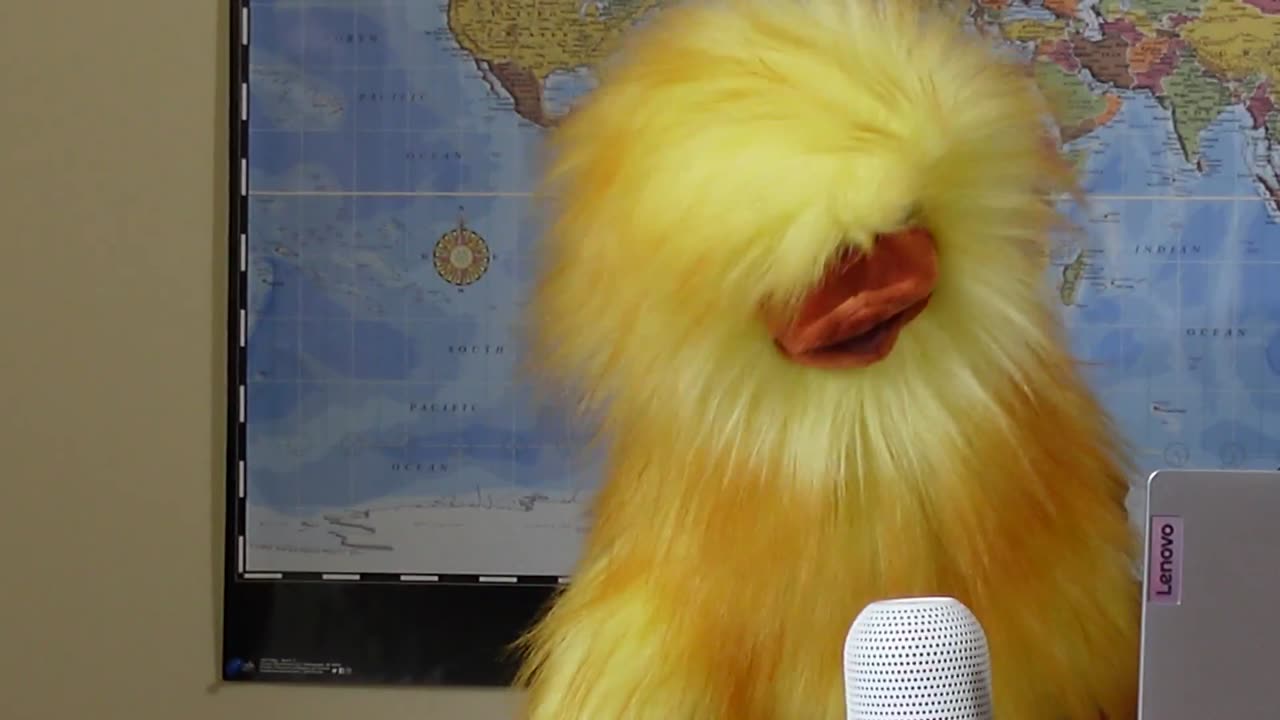 Henrietta gets sick while delivering report on Mark Carney