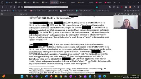 V 13 Senate Torture Report