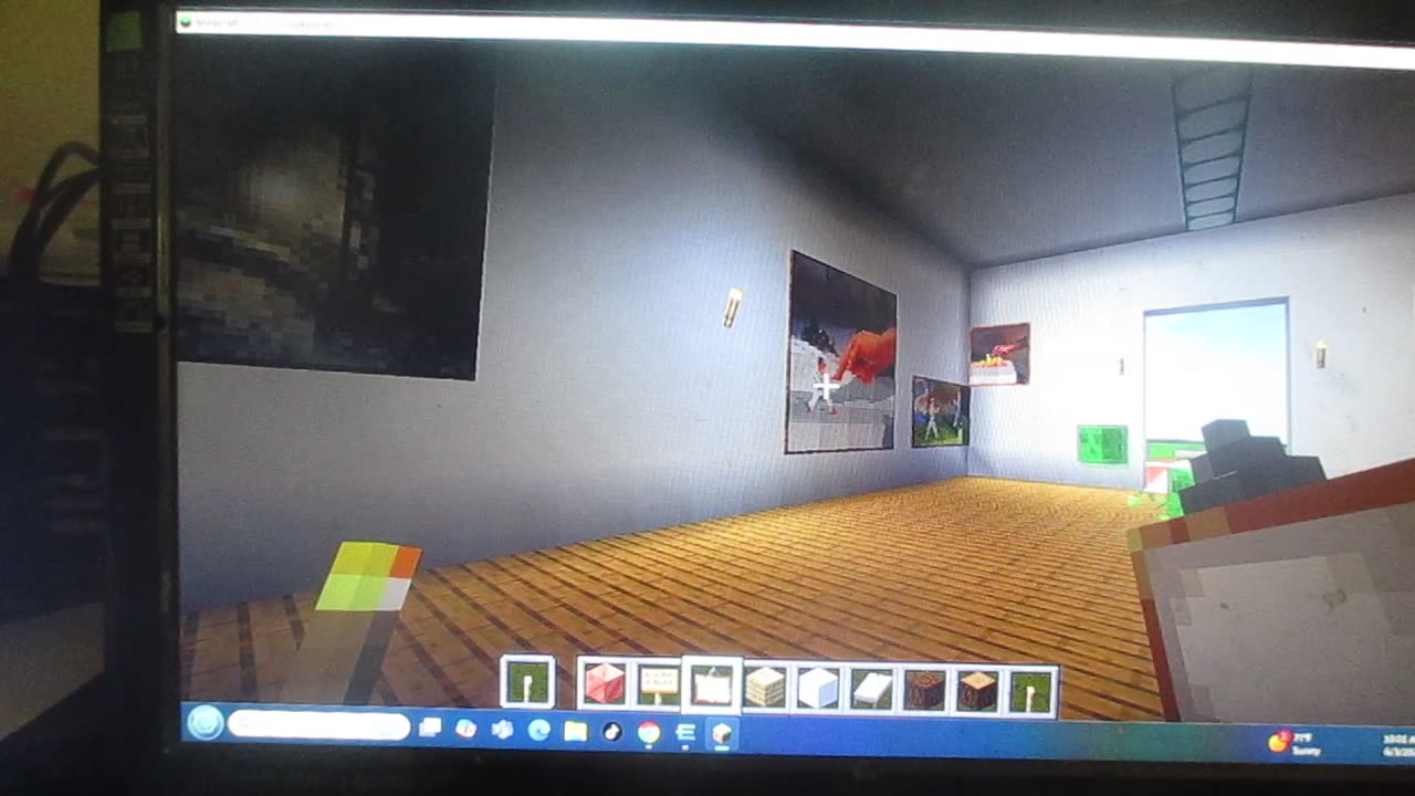 Minecraft: The Random Art Gallery. Tuesday, June 3, 2025.