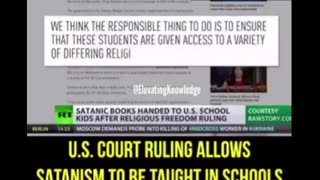 Satanic school books for the American youth.