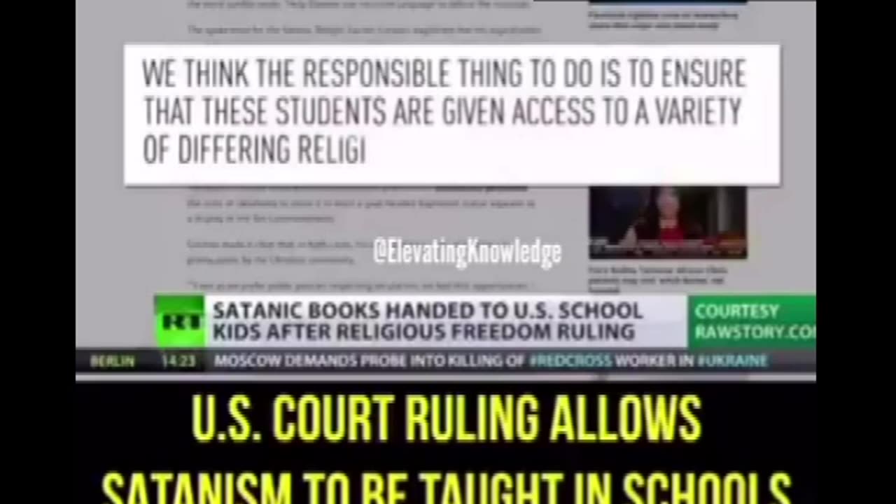 Satanic school books for the American youth.