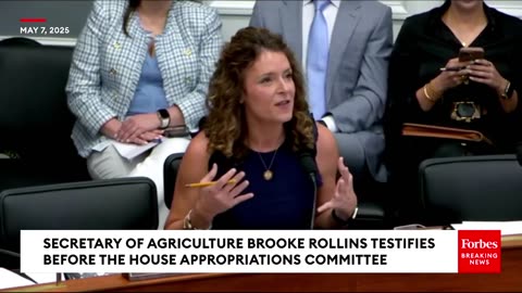 'American Agriculture Is Moving Into An Era Of Prosperity': Ag Sec. Rollins Touts Trump's Policies