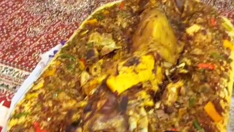 সৌদি অতিথি আপ্যায়ন: এত বড় প্লেটে কত খাবার! 🍛✨