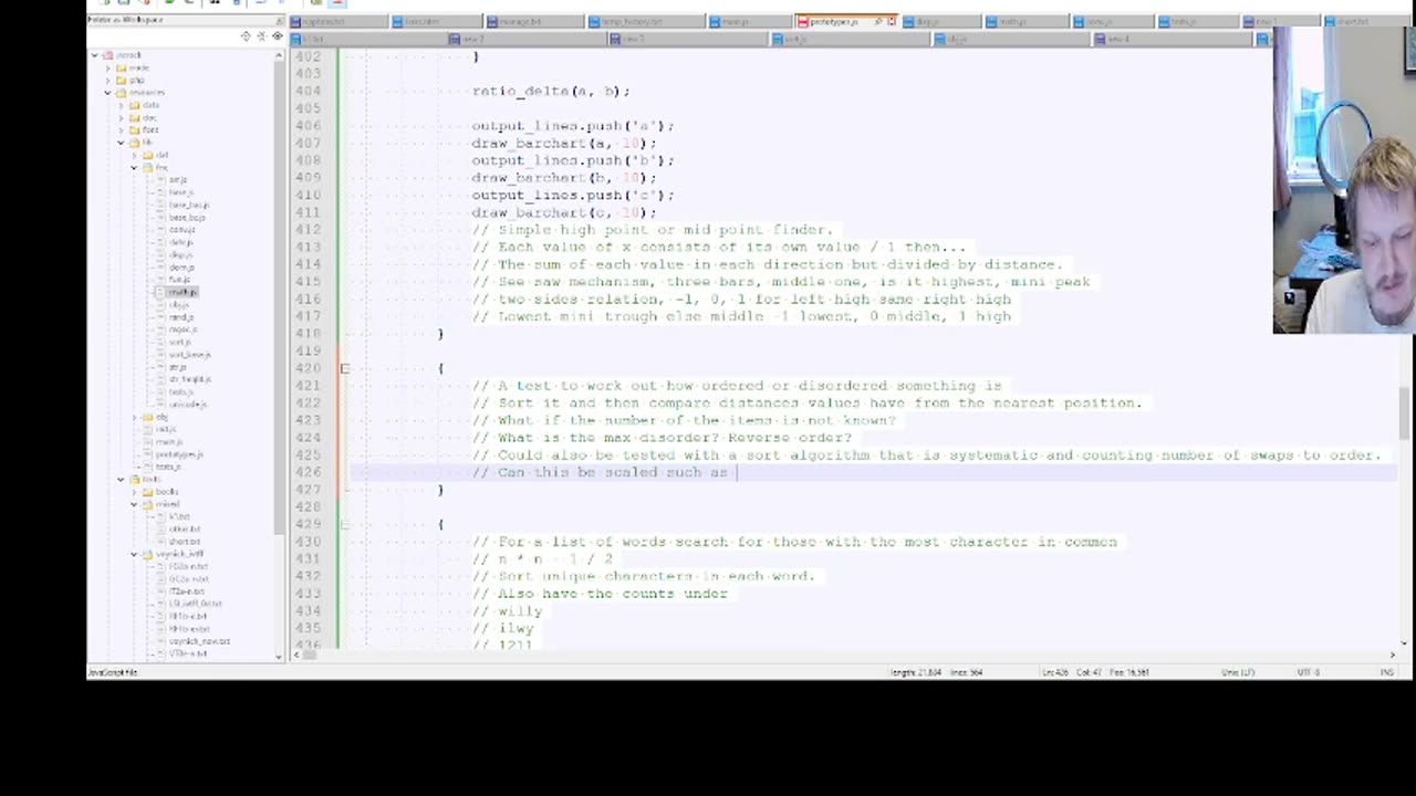 LIT/HIST/CS 529d: The Peak Finder, Nipple Grabber Algorithm.