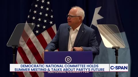 WALZ: "[If Kamala were POTUS], we wouldn't wake up everyday to a bunch of shit on TV