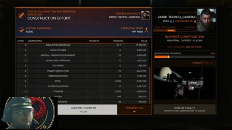 Let's Play elite dangerous 18+ M-rated Raw old-school unscripted livestream
