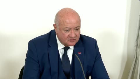 Pressefoyer Ministerrat