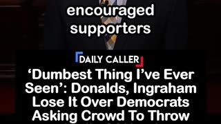 Democrats Asking Crowd To Throw ‘Balls Of Yarn’