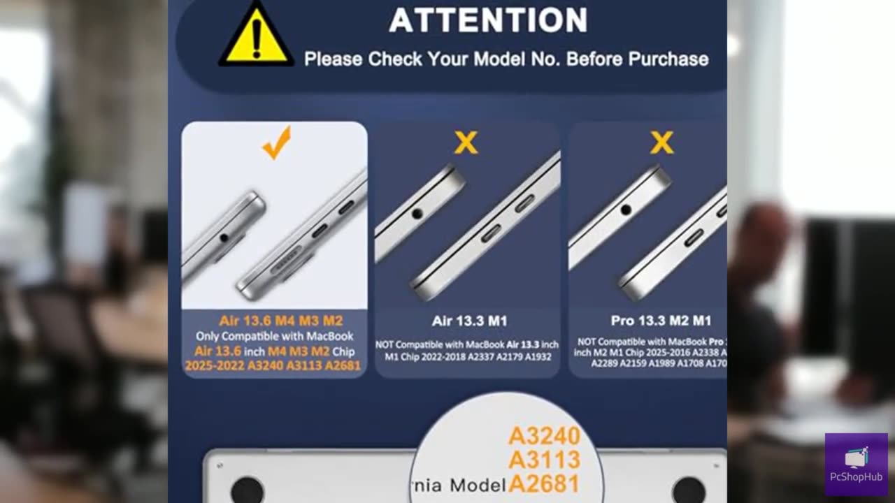 MOSISO Compatible with MacBook Air 13 inch Case 2025 2024 2023 2022 M4 A3240 M3