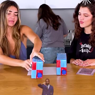 Can paper hold an apple like this...🍎👀