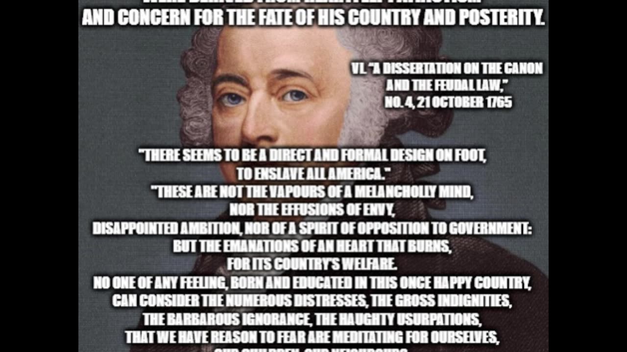 1765.10.21 John Adams VI. A Dissertation on the Canon and the Feudal Law, No.4, 21 October 1765