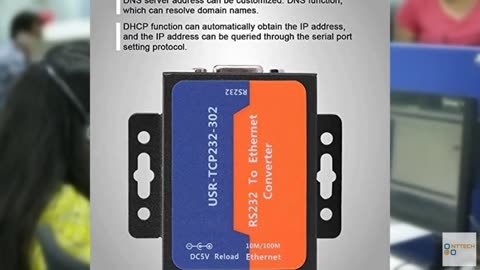 USR-TCP232-302 Tiny Size RS232 to TCP IP Converter Serial RS232 to Ethernet Serv