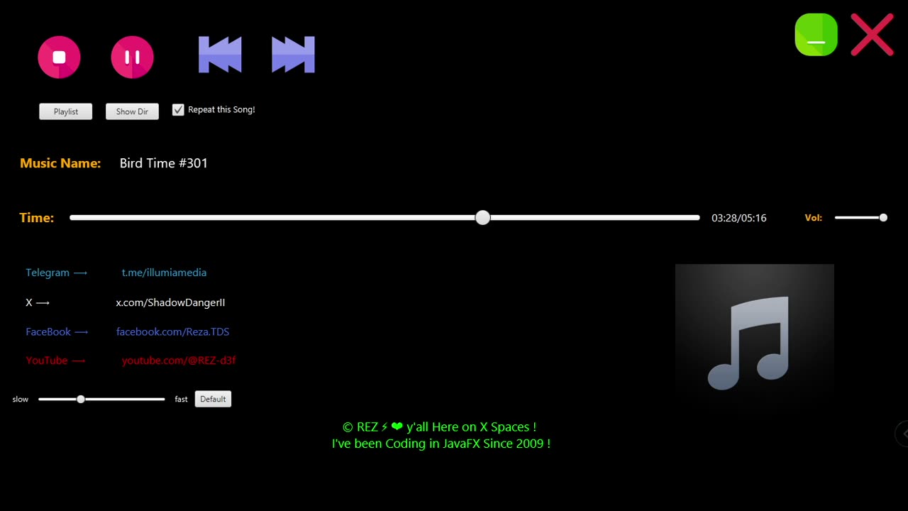 Bird Time Album 🎶 Song No. #301 ~by REZ⚡