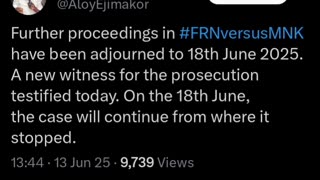 Aloy Ejimakor refers to the ongoing trial of Mazi Nnamdi Kanu, A new prosecution witness testifying