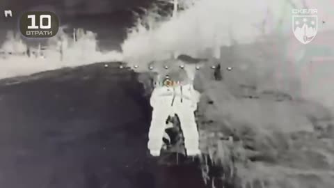 Shredding Russian Infantry Inside of Pokrovsk