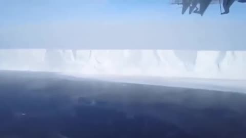 The Antarctic ice wall