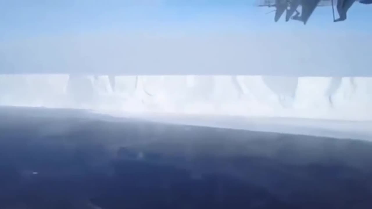The Antarctic ice wall