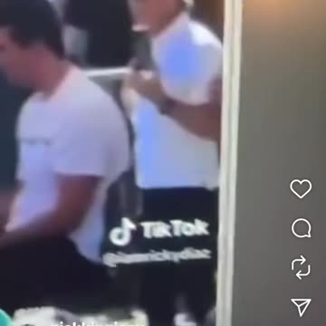 WATCH THIS GUY ACTIVATE THE AIR COMPRESSOR BEHIND CHARLIE KIRK