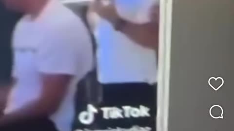 WATCH THIS GUY ACTIVATE THE AIR COMPRESSOR BEHIND CHARLIE KIRK