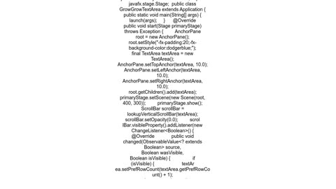 How can I make a TextArea stretch to fill the content, expanding the parent in the process