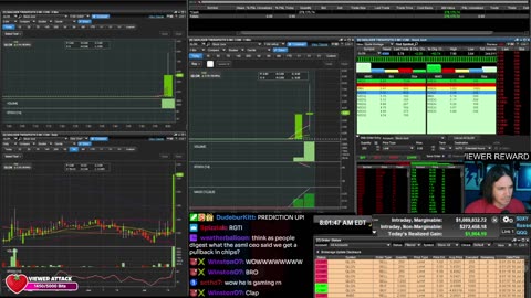 LIVE Day Trading the Stock Market