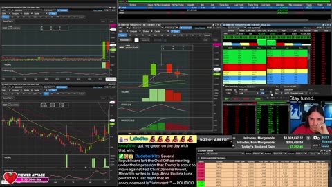 LIVE Day Trading the Stock Market