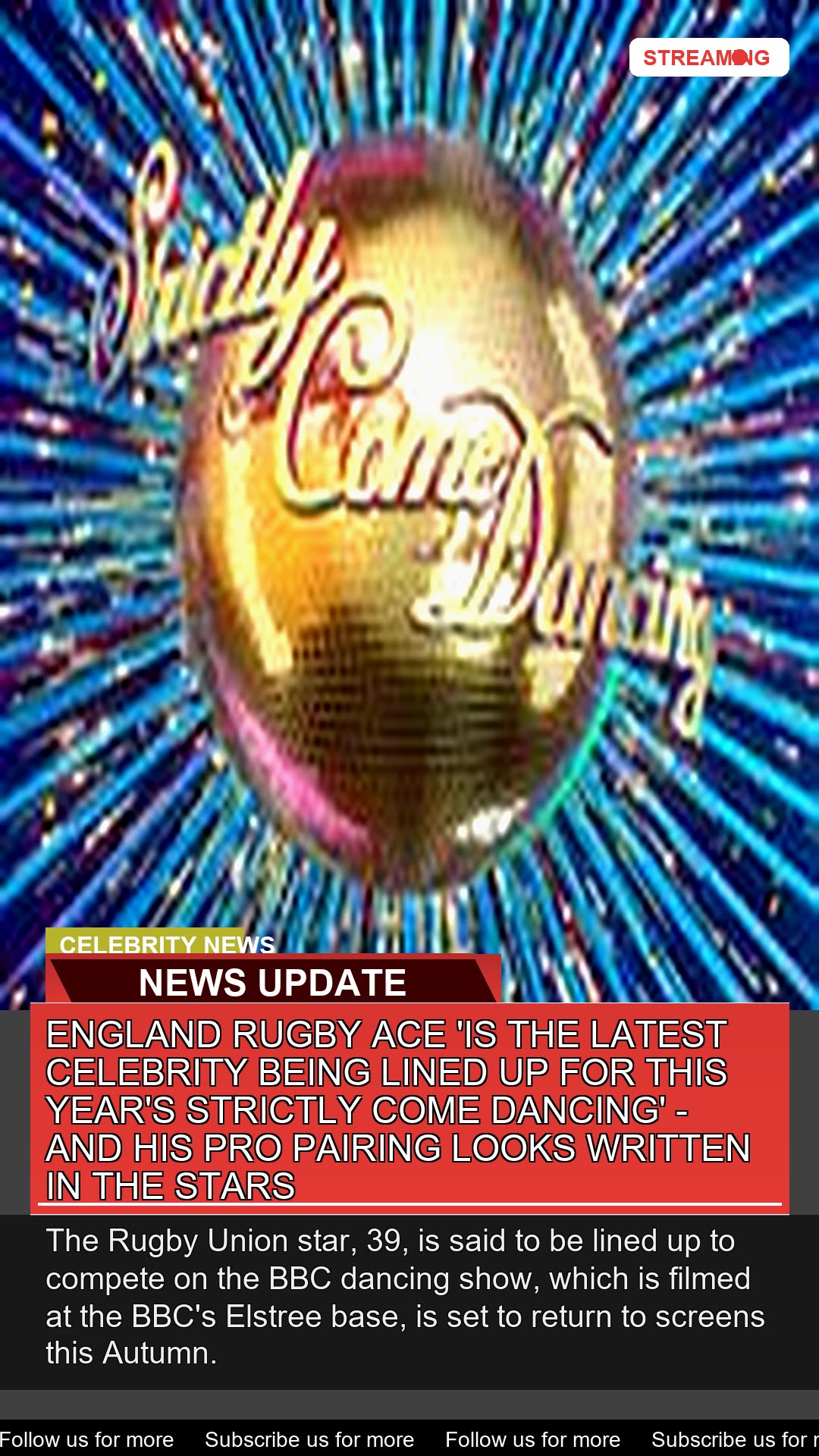 England Rugby Ace is the Latest Celebrity Being L