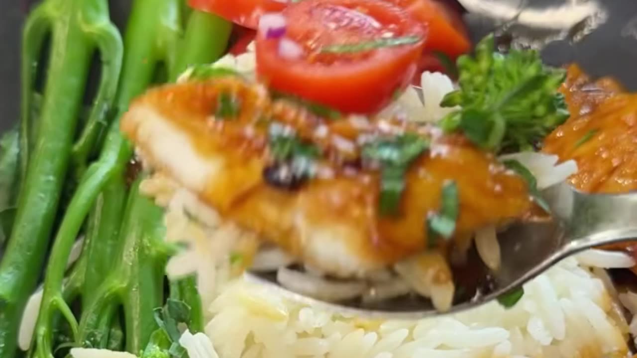 Easy soy sauce Chicken with rice