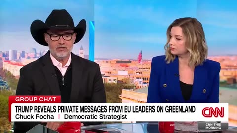 Trump posts private messages from leaders about Greenland