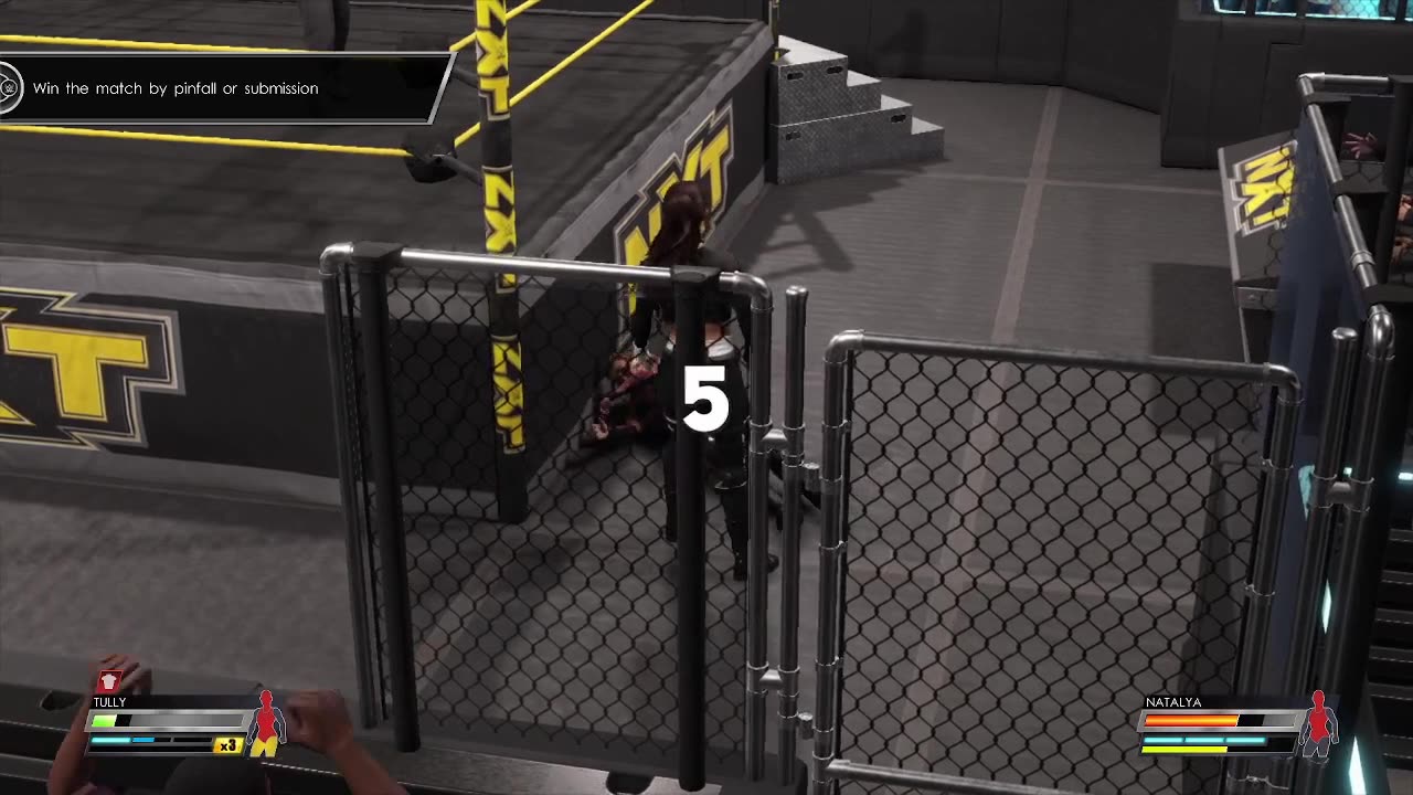WWE 2K22 Tully vs Nattie 8