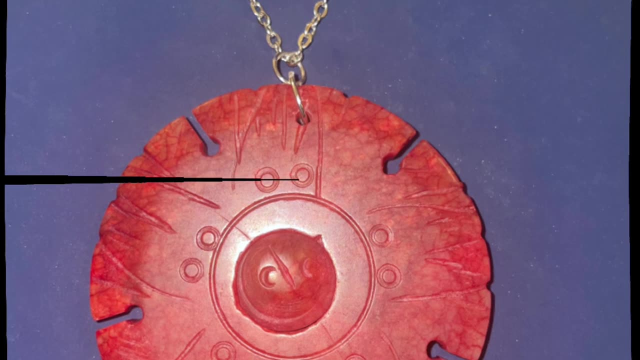 Handcrafted necklace and pendant