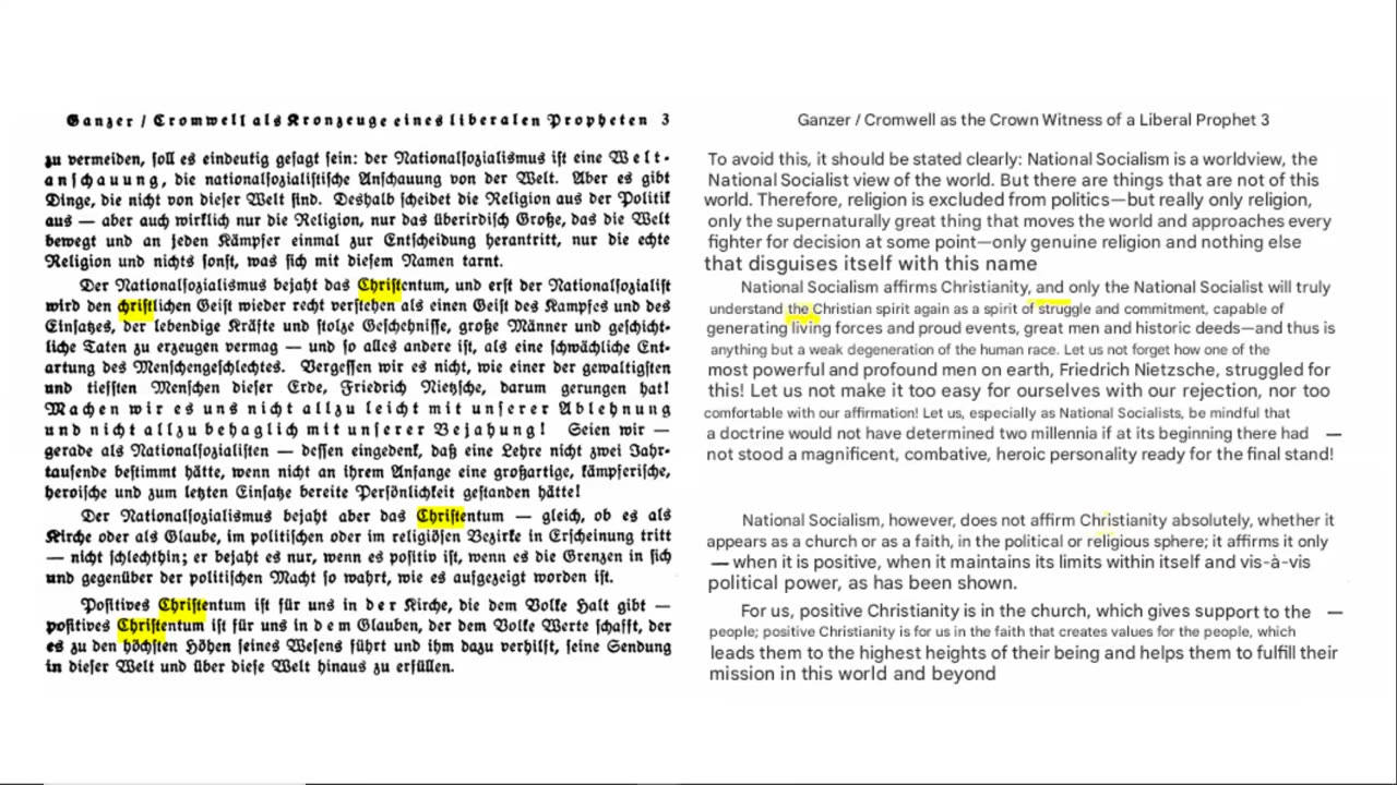 Will to Power by Shirach on Positive Christianity - "NSDAP affirms Christianity"