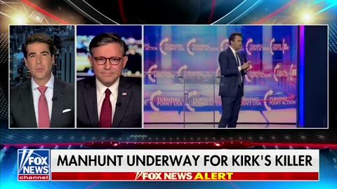 Speaker Johnson Joins Jesse Watters to honor Charlie Kirk