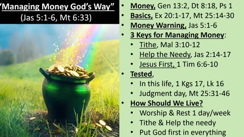 Managing Money God's Way
