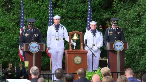 President Trump and the First Lady Attend a September 11th Observance Event