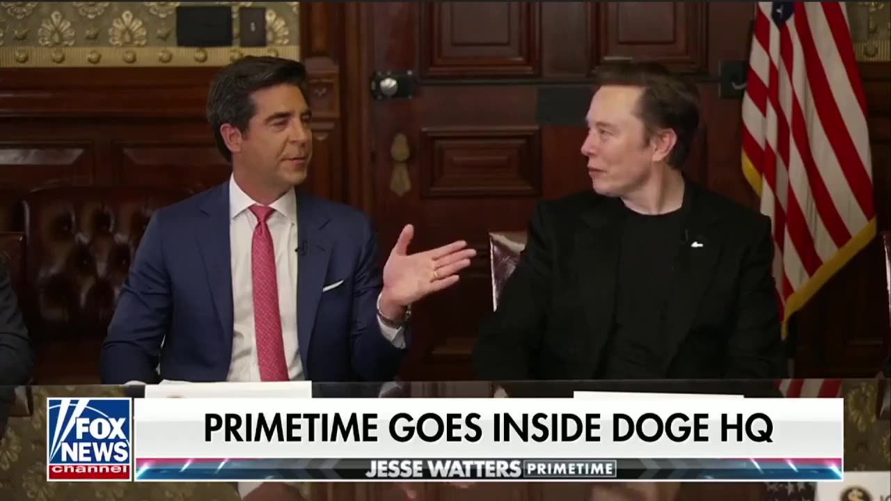 Jesse Waters Interview with the DOGE team