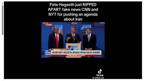 Pete Hegseth 6/25/25